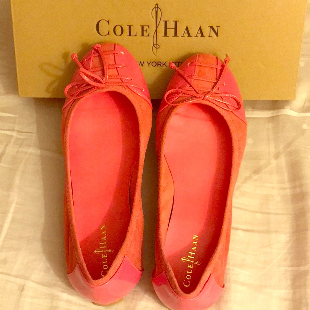 NWT Cole Haan Air Jenni Bow Ballet Flats SZ 6